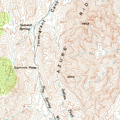 United States Geological Survey Gold Butte, NV-AZ (1953, 62500-Scale) digital map