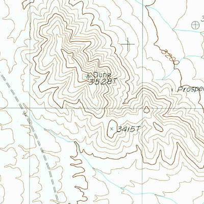 United States Geological Survey Gold Center, NV-CA (1988, 24000-Scale) digital map