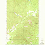 United States Geological Survey Gold Creek, MT (1965, 24000-Scale) digital map