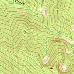 United States Geological Survey Gold Creek, MT (1965, 24000-Scale) digital map
