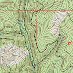 United States Geological Survey Gold Creek Peak, MT (1999, 24000-Scale) digital map
