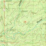 United States Geological Survey Gold Fork Rock, ID (1988, 24000-Scale) digital map