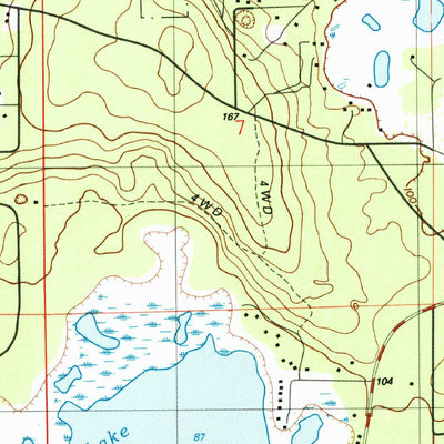United States Geological Survey Gold Head Branch, FL (1993, 24000-Scale) digital map