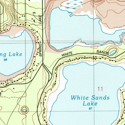 United States Geological Survey Gold Head Branch, FL (1993, 24000-Scale) digital map