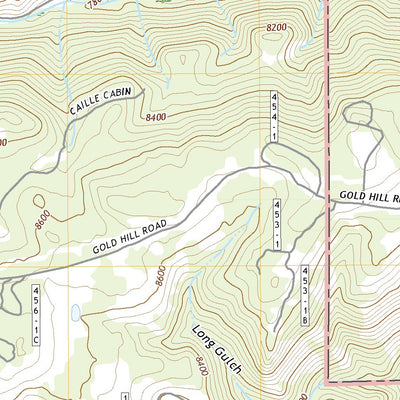 United States Geological Survey Gold Hill, CO (2022, 24000-Scale) digital map