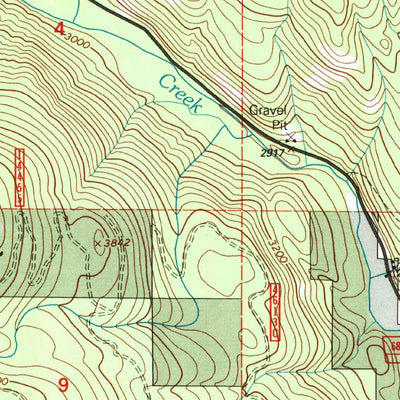 United States Geological Survey Gold Hill, MT (1997, 24000-Scale) digital map