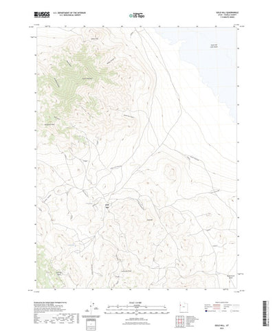 United States Geological Survey Gold Hill, UT (2023, 24000-Scale) digital map