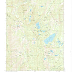 United States Geological Survey Gold Lake, CA (1981, 24000-Scale) digital map