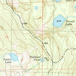 United States Geological Survey Gold Lake, CA (1981, 24000-Scale) digital map