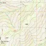 United States Geological Survey Gold Lake, CA (1981, 24000-Scale) digital map