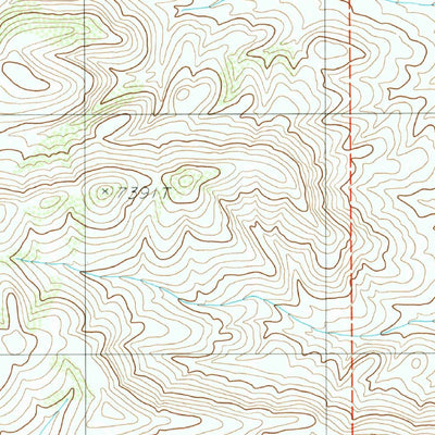 United States Geological Survey Gold Mountain, NV-CA (1988, 24000-Scale) digital map