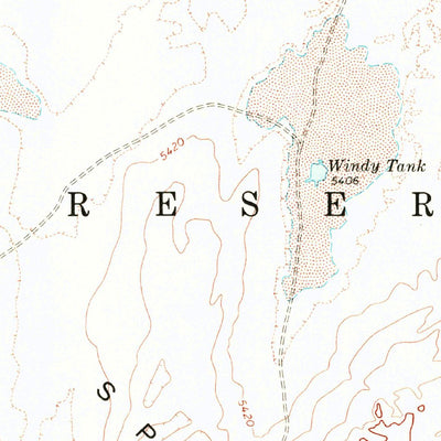 United States Geological Survey Gold Spring, AZ (1969, 24000-Scale) digital map
