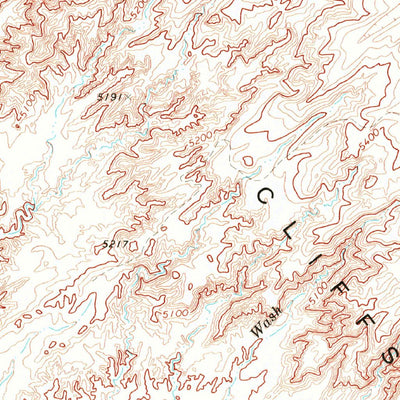 United States Geological Survey Gold Spring, AZ (1969, 24000-Scale) digital map