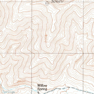 United States Geological Survey Gold Valley, CA (1988, 24000-Scale) digital map