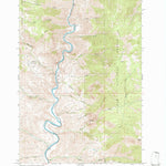 United States Geological Survey Goldbug Ridge, ID (1962, 24000-Scale) digital map