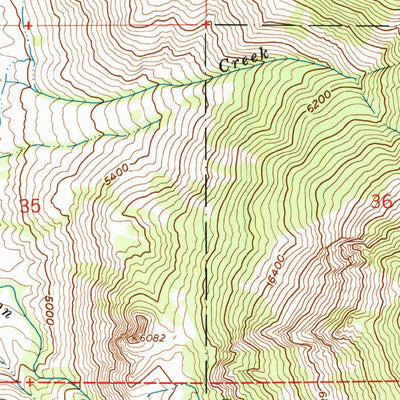 United States Geological Survey Goldbug Ridge, ID (1962, 24000-Scale) digital map