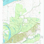United States Geological Survey Golddust, TN-AR (1972, 24000-Scale) digital map
