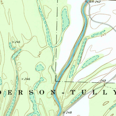 United States Geological Survey Golddust, TN-AR (1972, 24000-Scale) digital map