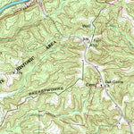 United States Geological Survey Golddust, TN-AR (1972, 24000-Scale) digital map