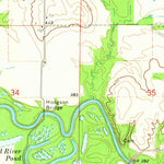 United States Geological Survey Golden Gate, IL (1971, 24000-Scale) digital map