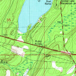 United States Geological Survey Golden Lake, MI (1981, 24000-Scale) digital map