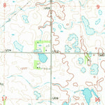 United States Geological Survey Golden Lake, ND (1970, 24000-Scale) digital map