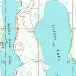United States Geological Survey Golden Lake, ND (1970, 24000-Scale) digital map