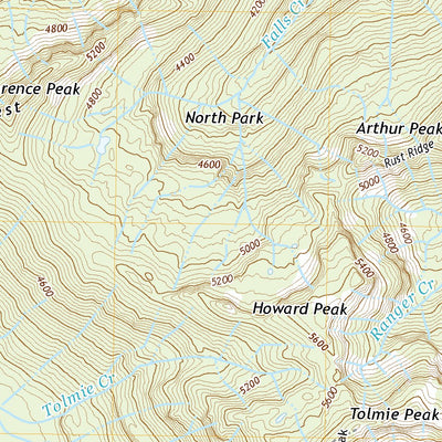 United States Geological Survey Golden Lakes, WA (2020, 24000-Scale) digital map