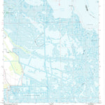 United States Geological Survey Golden Meadow Farms, LA (1994, 24000-Scale) digital map