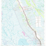 United States Geological Survey Golden Meadow, LA (1964, 24000-Scale) digital map