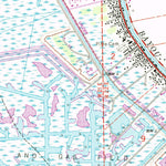 United States Geological Survey Golden Meadow, LA (1964, 24000-Scale) digital map