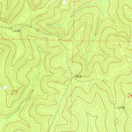 United States Geological Survey Golden, MO (1974, 24000-Scale) digital map
