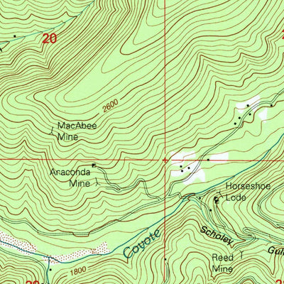 United States Geological Survey Golden, OR (1996, 24000-Scale) digital map
