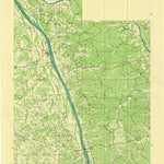 United States Geological Survey Golden Pond, KY (1936, 48000-Scale) digital map