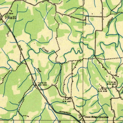 United States Geological Survey Golden Pond, KY (1936, 48000-Scale) digital map