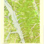 United States Geological Survey Golden Pond, KY (1955, 62500-Scale) digital map