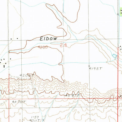 United States Geological Survey Golden Ridge, MT (1987, 24000-Scale) digital map