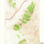 United States Geological Survey Golden Spike Monument, UT (1967, 24000-Scale) digital map