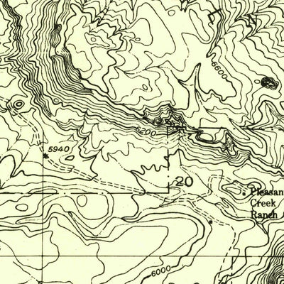 United States Geological Survey Golden Throne, UT (1952, 24000-Scale) digital map