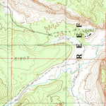 United States Geological Survey Golden Throne, UT (1987, 24000-Scale) digital map
