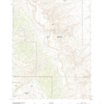 United States Geological Survey Golden Throne, UT (2020, 24000-Scale) digital map