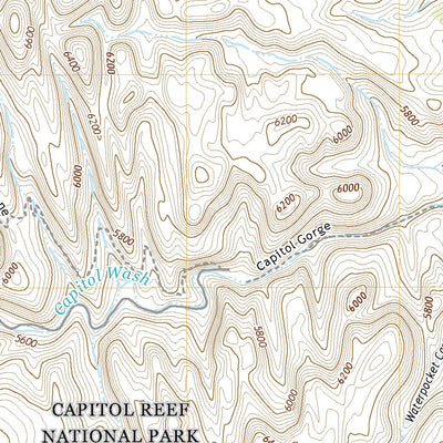 United States Geological Survey Golden Throne, UT (2020, 24000-Scale) digital map