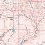 United States Geological Survey Goldendale, WA-OR (1980, 100000-Scale) digital map