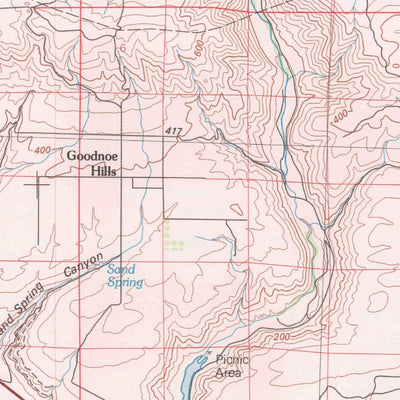 United States Geological Survey Goldendale, WA-OR (1980, 100000-Scale) digital map