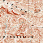 United States Geological Survey Goldfield, AZ (2004, 24000-Scale) digital map