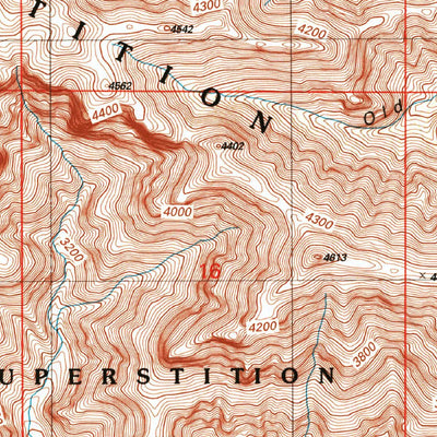 United States Geological Survey Goldfield, AZ (2004, 24000-Scale) digital map