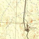 United States Geological Survey Goldfield, NV (1945, 125000-Scale) digital map