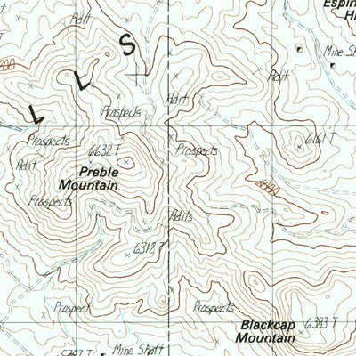 United States Geological Survey Goldfield, NV (1987, 24000-Scale) digital map
