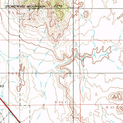 United States Geological Survey Goldfield, NV-CA (1954, 250000-Scale) digital map