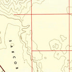 United States Geological Survey Goldfield, NV-CA (1955, 250000-Scale) digital map